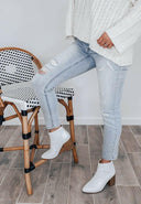 Chic Block Heel Bootie-Booties-Krush Kandy, Women's Online Fashion Boutique Located in Phoenix, Arizona (Scottsdale Area)