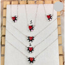 If I Had A Heart Stone Necklace-Chain Necklaces-Rae Collective, Women's Online Fashion Boutique Located in Phoenix, Arizona (Scottsdale Area)