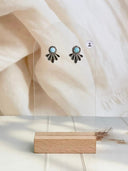 Boho Style Multi Stone Studs Bag 13