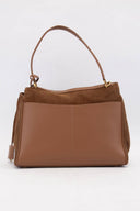 Genuine Suede Turn-Lock Satchel-handbags-Krush Kandy, Women's Online Fashion Boutique Located in Phoenix, Arizona (Scottsdale Area)