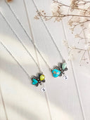 Flutter Gem Butterfly Necklace S.No 7