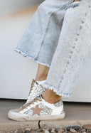 Your Favorite Neutral Glitter Star Sneaker-Sneakers-Rae Collective, Women's Online Fashion Boutique Located in Phoenix, Arizona (Scottsdale Area)