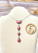 Thulite Drop Necklace-Necklaces-Rae Collective, Women's Online Fashion Boutique Located in Phoenix, Arizona (Scottsdale Area)
