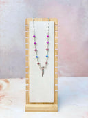 Desert Jasper & Bow Necklace-Necklaces-Krush Kandy, Women's Online Fashion Boutique Located in Phoenix, Arizona (Scottsdale Area)