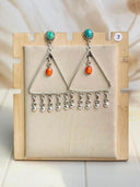 Bringing the Spring Hoop Dangle Earrings