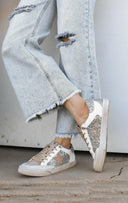 Your Favorite Neutral Glitter Star Sneaker-Sneakers-Rae Collective, Women's Online Fashion Boutique Located in Phoenix, Arizona (Scottsdale Area)