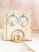Triad Hoop Earrings sno 39-Earrings-Krush Kandy, Women's Online Fashion Boutique Located in Phoenix, Arizona (Scottsdale Area)