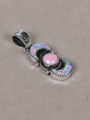 Lunar Crescent Pendant-Pendant Necklaces-Rae Collective, Women's Online Fashion Boutique Located in Phoenix, Arizona (Scottsdale Area)