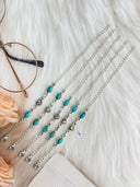 Turquoise & Wild Horse Mixed Chain Bracelet Bag 4
