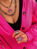 Sugar Skull Pendant & Ring-Cluster Rings-Rae Collective, Women's Online Fashion Boutique Located in Phoenix, Arizona (Scottsdale Area)