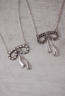Adelaide's Bow Necklace-Chain Necklaces-Rae Collective, Women's Online Fashion Boutique Located in Phoenix, Arizona (Scottsdale Area)