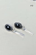 Solo Stone Sterling Cascade Earrings-Drop Earrings-Krush Kandy, Women's Online Fashion Boutique Located in Phoenix, Arizona (Scottsdale Area)
