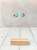 Cotton Kandy Circle Stud Earrings-Earrings-Krush Kandy, Women's Online Fashion Boutique Located in Phoenix, Arizona (Scottsdale Area)