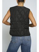 Padded Front Tie Vest-Vests-Rae Collective, Women's Online Fashion Boutique Located in Phoenix, Arizona (Scottsdale Area)