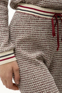 Cozy Waffle-Knit Joggers with Striped Bands-Joggers-Rae Collective, Women's Online Fashion Boutique Located in Phoenix, Arizona (Scottsdale Area)
