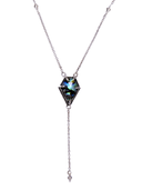 Victoria's Lariat Stone Slab Necklace-Necklaces-Krush Kandy, Women's Online Fashion Boutique Located in Phoenix, Arizona (Scottsdale Area)