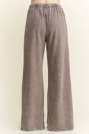 Mineral Washed Leopard Print Pocket Side Trim Pants-Pants-Krush Kandy, Women's Online Fashion Boutique Located in Phoenix, Arizona (Scottsdale Area)