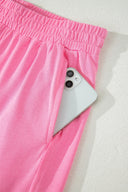 Sachet Pink Oversized Tee & Wide Leg Pant Set