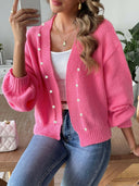 Pearl Open Front Long Sleeve Cardigan-Rae Collective, Women's Online Fashion Boutique Located in Phoenix, Arizona (Scottsdale Area)