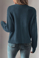 Openwork Button Up Long Sleeve Cardigan-Sweaters-Rae Collective, Women's Online Fashion Boutique Located in Phoenix, Arizona (Scottsdale Area)