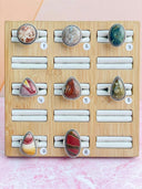 Mixed Stone Slab Rings-Rings-Krush Kandy, Women's Online Fashion Boutique Located in Phoenix, Arizona (Scottsdale Area)