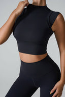 Mock Neck Active Tank-Rae Collective, Women's Online Fashion Boutique Located in Phoenix, Arizona (Scottsdale Area)