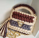 Neutral Temptations Handmade Crochet Purse-handbags-Krush Kandy, Women's Online Fashion Boutique Located in Phoenix, Arizona (Scottsdale Area)