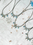 Winter Frost Golden Hills Bow Beads Necklace-Necklaces-Krush Kandy, Women's Online Fashion Boutique Located in Phoenix, Arizona (Scottsdale Area)