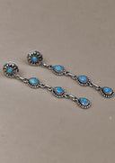 Sterling Silver Tear Drop Earrings-Drop Earrings-Rae Collective, Women's Online Fashion Boutique Located in Phoenix, Arizona (Scottsdale Area)