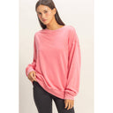 Vintage Ease Mineral Washed Crew Neck Sweatshirt | 8 Colors