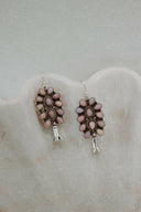 Squash Blossom Stone Cluster Earrings | Krush Exclusive-Drop Earrings-Rae Collective, Women's Online Fashion Boutique Located in Phoenix, Arizona (Scottsdale Area)