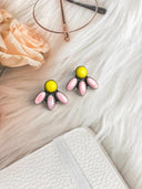 Days of Spring Collection Rosarita and Pink Conch Studs