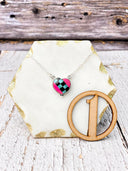 Kandy Hearts Stripe & Checkered Necklaces-Necklaces-Rae Collective, Women's Online Fashion Boutique Located in Phoenix, Arizona (Scottsdale Area)