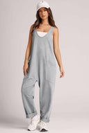 Lovelet Wide Strap Jumpsuit with Pockets-Rae Collective, Women's Online Fashion Boutique Located in Phoenix, Arizona (Scottsdale Area)