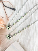 Sagebrush Bloom Mixed Turquoise Necklace Bag 24