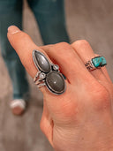 On Point CZ & Stone Ring-Statement Rings-Krush Kandy, Women's Online Fashion Boutique Located in Phoenix, Arizona (Scottsdale Area)