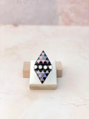 Purple Aurora Double Triad Rings-Rings-Krush Kandy, Women's Online Fashion Boutique Located in Phoenix, Arizona (Scottsdale Area)