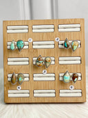 Royston Turquoise Floater Slab Rings Bag 3