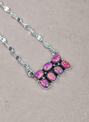 Starry Horizon Gemstone Bar Necklace-Bar Necklaces-Krush Kandy, Women's Online Fashion Boutique Located in Phoenix, Arizona (Scottsdale Area)