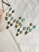 Royston Turquoise Slab Chain Pendant Bag 13