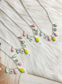 Days of Spring Collection Rosarita, Paloma & Pink Conch Necklace