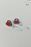 Solo Stone Sterling Cascade Earrings-Drop Earrings-Krush Kandy, Women's Online Fashion Boutique Located in Phoenix, Arizona (Scottsdale Area)