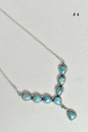 Y Knot Sterling Silver Necklace-Lariat and Y Necklaces-Krush Kandy, Women's Online Fashion Boutique Located in Phoenix, Arizona (Scottsdale Area)