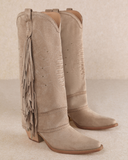 Bambi Fringe Western Boots