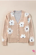 Floral Print Cardigan-Cardigans-Krush Kandy, Women's Online Fashion Boutique Located in Phoenix, Arizona (Scottsdale Area)