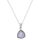 Kandy Geometric Slab Stone Necklace-Necklaces-Krush Kandy, Women's Online Fashion Boutique Located in Phoenix, Arizona (Scottsdale Area)