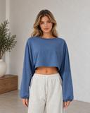 Amara Long Sleeve Crop Top