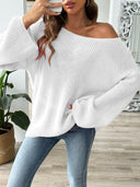 Round Neck Long Sleeve Sweater-Rae Collective, Women's Online Fashion Boutique Located in Phoenix, Arizona (Scottsdale Area)