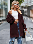 Long Sleeve Waffle-Knit Cardigan-Rae Collective, Women's Online Fashion Boutique Located in Phoenix, Arizona (Scottsdale Area)