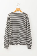 Classic Stripe Oversized Sweater-Tops-Krush Kandy, Women's Online Fashion Boutique Located in Phoenix, Arizona (Scottsdale Area)